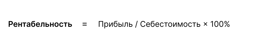 рентабельность проекта